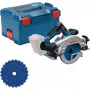 Conjunto BOSCH Power Tools: serra circular manual a bateria GKS 18V 57 GX com lâmina em L-BOXX