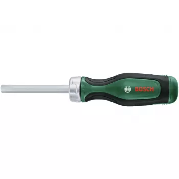 Conjunto de chave de fendas com catraca para bits Bosch PowerTools, 13 peças, binário até 50 Nm, verde/preto (1600A032V0)