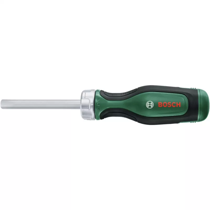 Conjunto de chave de fendas com catraca para bits Bosch PowerTools, 13 peças, binário até 50 Nm, verde/preto (1600A032V0)
