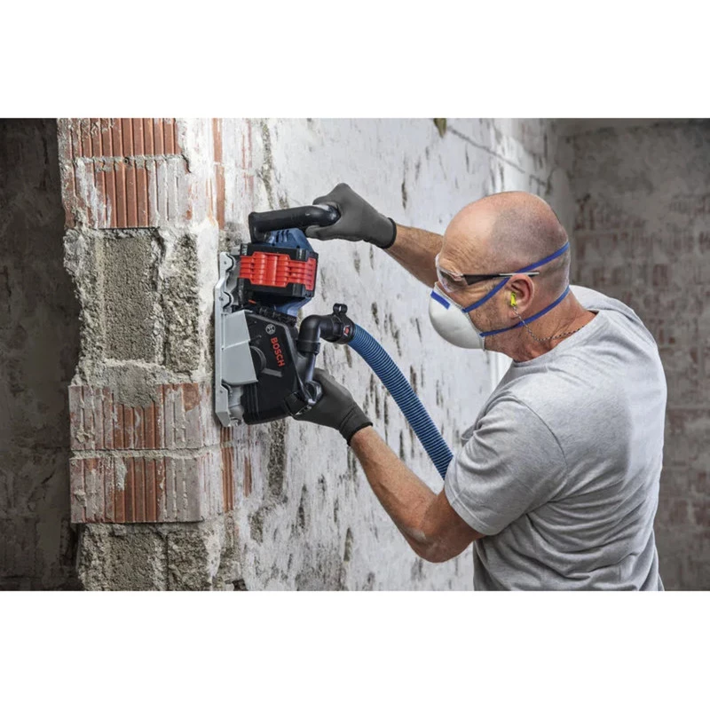 Fresadora de ranhuras a bateria BOSCH PowerTools GNF 18V-40 Professional Solo, 18 Volt (azul/preto, sem bateria e carregador, em L-BOXX)
