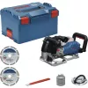 Fresadora de ranhuras a bateria BOSCH PowerTools GNF 18V-40 Professional Solo, 18 Volt (azul/preto, sem bateria e carregador, em L-BOXX)