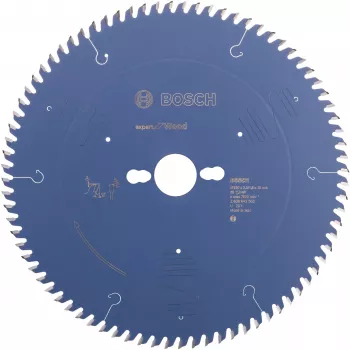 Lâmina de serra circular Bosch PowerTools Expert for Wood 250 mm, 80 dentes, furo 30 mm, ATB, para serras de mesa
