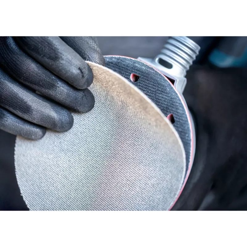 Disco de lixa em rede BOSCH POWERTOOLS Expert M480 125mm, K400 (pack de 50) para lixadora orbital excêntrica