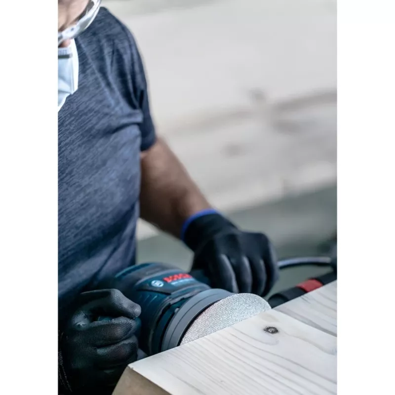 Disco de lixa em rede Bosch PowerTools Expert M480 125 mm, grão K80 (50 unidades, para lixadora orbital excêntrica)