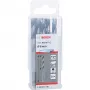 Bosch PowerTools Broca helicoidal HSS PointTeQ Hex, 6 mm, 10 unidades, comprimento de trabalho 57 mm