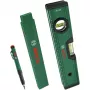 Bosch PowerTools conjunto de marcadores, 3 peças (verde/preto) – marcador de profundidade, marcador universal e lápis de carpinteiro