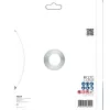 Disco de corte diamantado para cerâmica BOSCH POWERTOOLS PRO, Ø 200 mm (furo 25,4 mm)