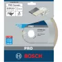 Disco de corte diamantado para cerâmica BOSCH POWERTOOLS PRO, Ø 200 mm (furo 25,4 mm)