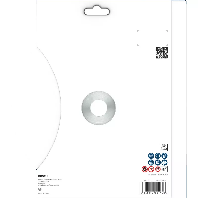 Disco de corte diamantado para cerâmica Bosch PowerTools PRO, 230 mm, furo de 22,23 mm