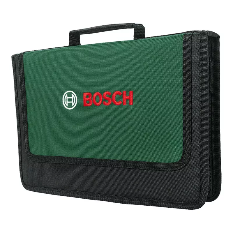 Conjunto de ferramentas manuais universais BOSCH Powertools, 25 peças (verde, com bolsa de ferramentas)