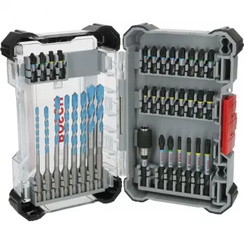 Conjunto de 35 pontas de aparafusar Bosch PRO Impact e Multi 2608521U82