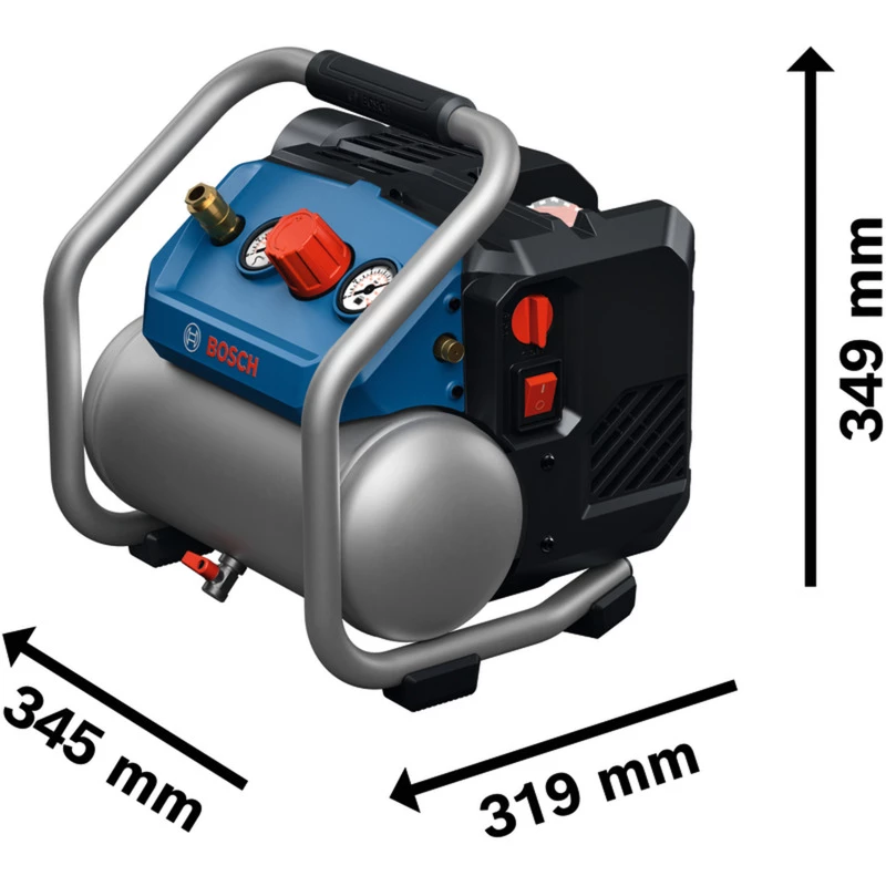 Bosch Professional GKO 18V-51 compressor a bateria (azul/prateado)