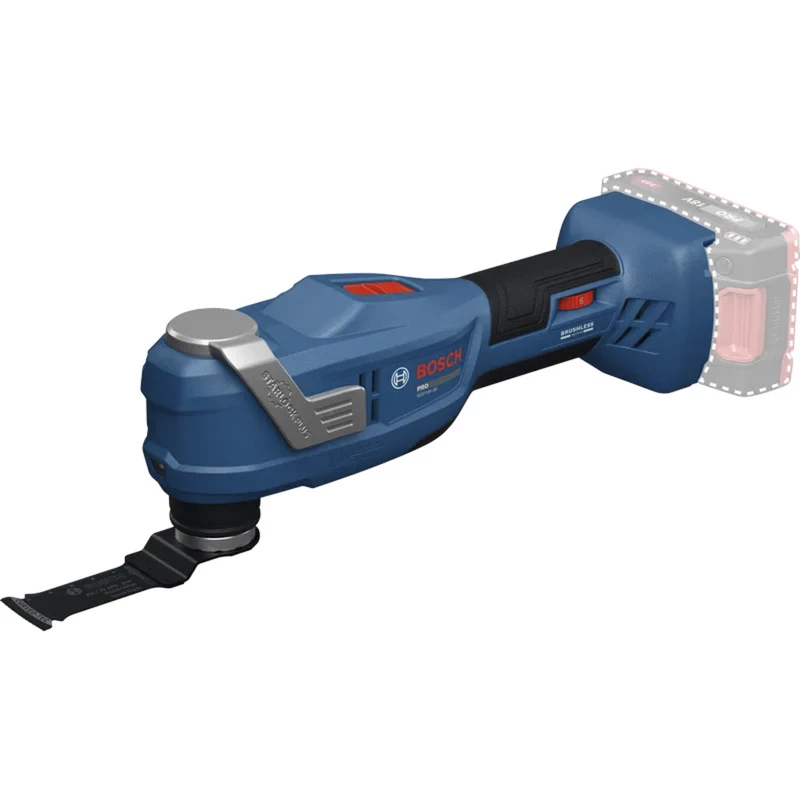 BOSCH Professional GOP 18V-30 Ferramenta Oscilante a Bateria, 18 V, Azul (unidade base)