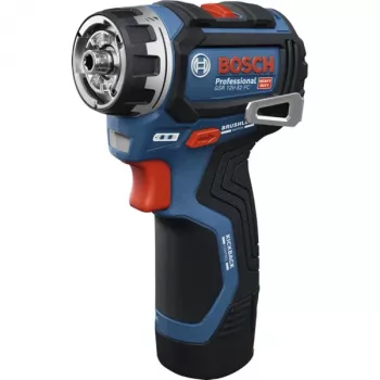 Berbequim aparafusador a bateria Bosch Professional GSR 12V-32 FC 12V (azul/preto, ferramenta sem bateria, 5 adaptadores, L-BOXX)