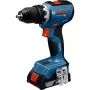 BOSCH Professional GSR 18V-65 Berbequim aparafusador sem fios, sem escovas, 2x 5,0 Ah Li-Ion, L-BOXX, conjunto de ferramentas manuais