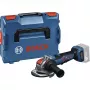 BOSCH Professional Rebarbadora angular a bateria GWS 18V-11PS 125 mm 18 V Solo (aparelho sem bateria) em L-BOXX