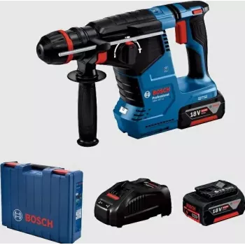 Martelo perfurador BOSCH GBH 187-LI 2,4J 2x5,0Ah One Chuck