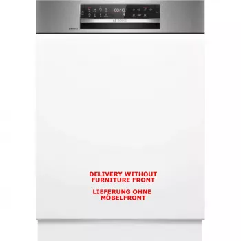 BOSCH SMI6ECS12E máquina de lavar louça semi-integrada Série 6 (inox escovado, 60 cm, Home Connect)