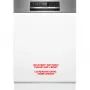 BOSCH SMI6ECS12E máquina de lavar louça semi-integrada Série 6 (inox escovado, 60 cm, Home Connect)