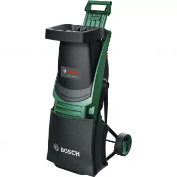 Biotriturador de jardim a bateria BOSCH UniversalShredder, 36V (2x18V-25), 2x baterias de iões de lítio 4,0 Ah, verde/preto, POWER FOR ALL ALLIANCE