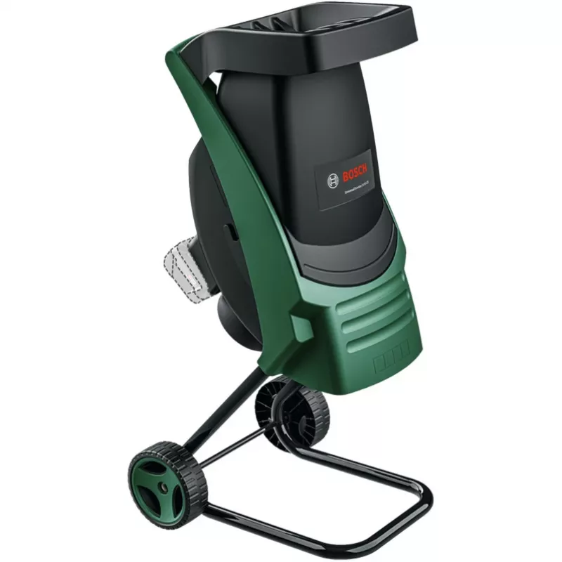 Biotriturador de jardim a bateria Bosch UniversalShredder Solo, 36V (2x18V), ramos até 40 mm, caixa de recolha 50 L, verde/preto, aparelho sem bateria (06008E0001)