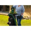 Biotriturador de jardim a bateria Bosch UniversalShredder Solo, 36V (2x18V), ramos até 40 mm, caixa de recolha 50 L, verde/preto, aparelho sem bateria (06008E0001)