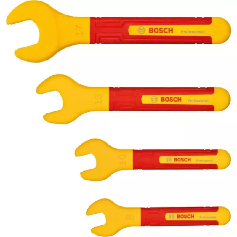 Bosch Conjunto de chaves de boca isoladas VDE 8/10/13/17mm (1600A02NE8)