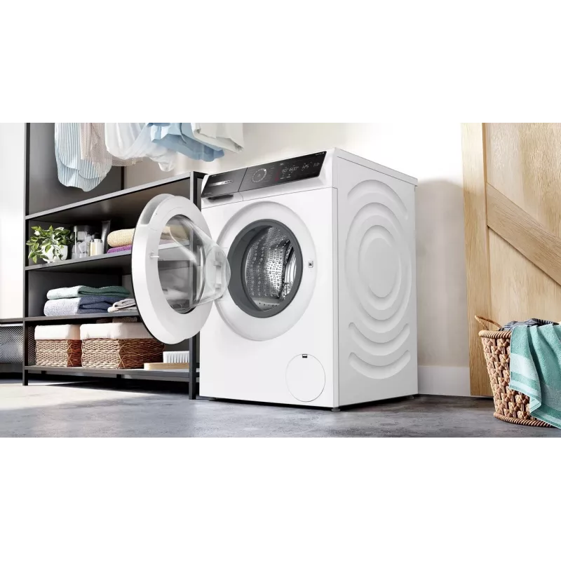 Máquina de lavar roupa de carga frontal Bosch WGB266A0SN, 10 kg, 1600 rpm, classe energética A, branca