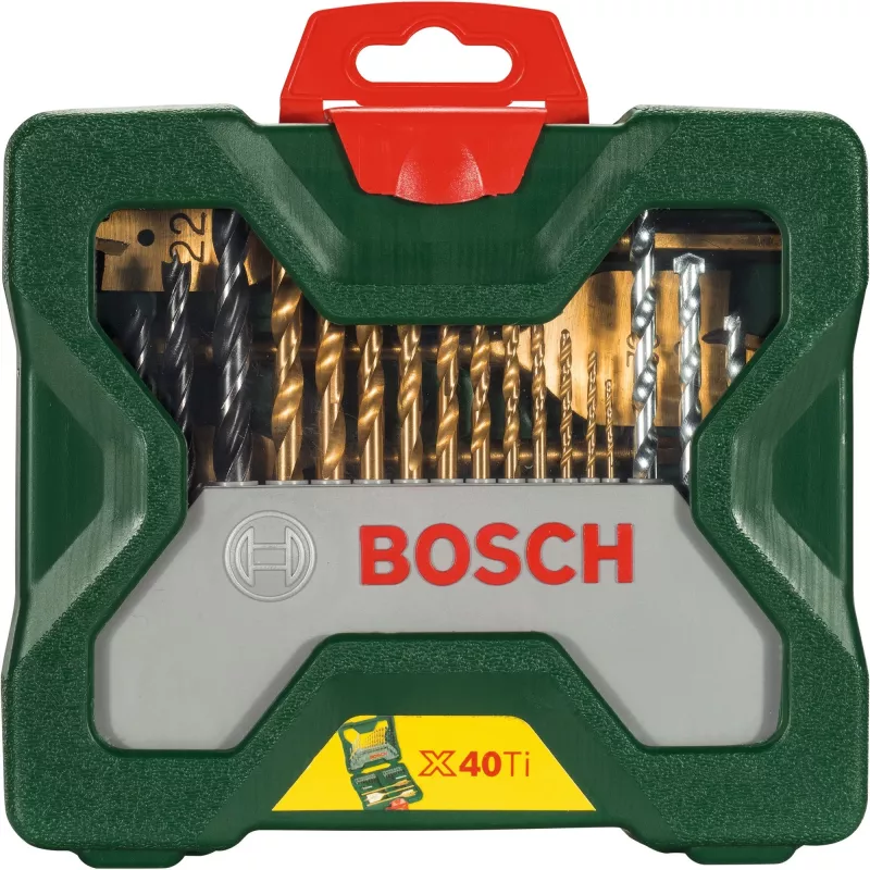 Bosch X-Line TiN conjunto universal de 40 peças de brocas e bits para aparafusadora 2607019600