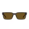 Óculos de sol retangulares BOSS BOSS1628SKB7 para homem Dark Havana cinzento
