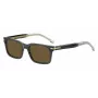 Óculos de sol retangulares BOSS BOSS1628SKB7 para homem Dark Havana cinzento