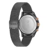 BOSS Hero relógio cronógrafo de quartzo homem 1513811 42 mm aço inoxidável mostrador azul