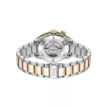 BOSS Relógio de homem 1514181 cronógrafo de quartzo 42mm aço inoxidável mostrador preto