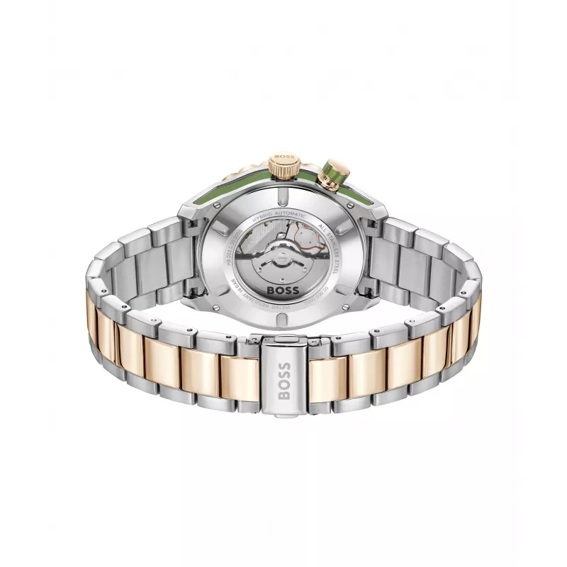 BOSS Relógio de homem 1514181 cronógrafo de quartzo 42mm aço inoxidável mostrador preto