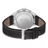 Relógio BOSS homem Grand Prix cronógrafo 1513898 44mm mostrador preto bracelete de pele