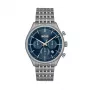 Relógio de homem BOSS Skymaster cronógrafo mostrador azul aço inoxidável 1514083