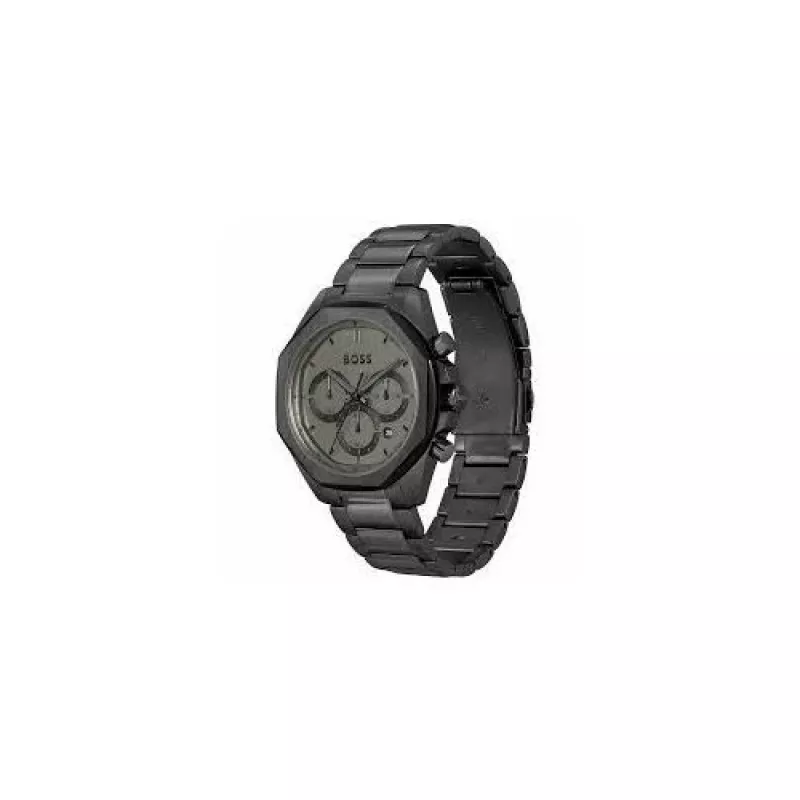 Relógio de homem BOSS Skymaster Chronograph 1514016 44mm aço inoxidável mostrador azul
