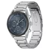 Relógio cronógrafo de homem BOSS Skymaster 1514093 44mm aço inoxidável mostrador azul