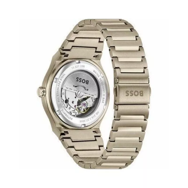 BOSS relógio cronógrafo de quartzo de homem Velocity 1514184 41mm aço inoxidável mostrador preto