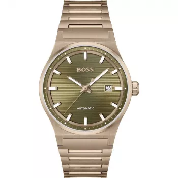 BOSS relógio cronógrafo de quartzo de homem Velocity 1514184 41mm aço inoxidável mostrador preto