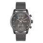 Relógio BOSS homem 1513837 Skymaster cronógrafo mostrador azul aço inoxidável 44mm