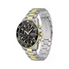 BOSS relógio de homem 1513908 45mm aço inoxidável mostrador azul cronógrafo