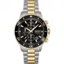 BOSS relógio de homem 1513908 45mm aço inoxidável mostrador azul cronógrafo