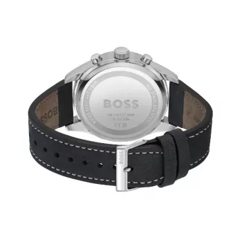Relógio de homem BOSS 1513987 44mm aço inoxidável mostrador azul cronógrafo