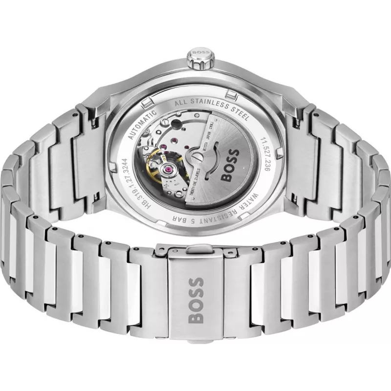 Relógio BOSS para homem 1514118 41mm aço inoxidável mostrador azul cronógrafo
