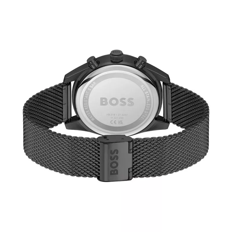 Relógio BOSS homem 1514150 (44mm) - mostrador azul, aço inoxidável