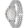 BOSS relógio de homem 1514158 42mm aço inoxidável mostrador azul bracelete de malha milanesa