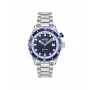 Relógio BOSS homem 1514177 42mm aço inoxidável mostrador azul cronógrafo