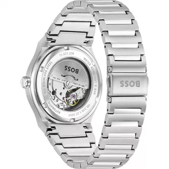 BOSS Relógio Homem 1514186 41mm Aço Inoxidável Mostrador Azul Cronógrafo