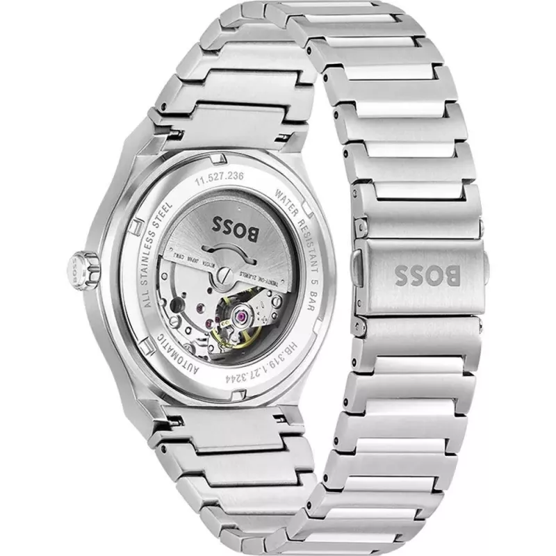 BOSS Relógio Homem 1514186 41mm Aço Inoxidável Mostrador Azul Cronógrafo